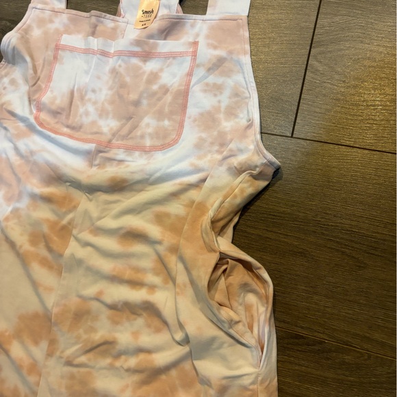 Smash + Tess Cotton Candy Sky Pink Romperalls - Picture 6 of 7